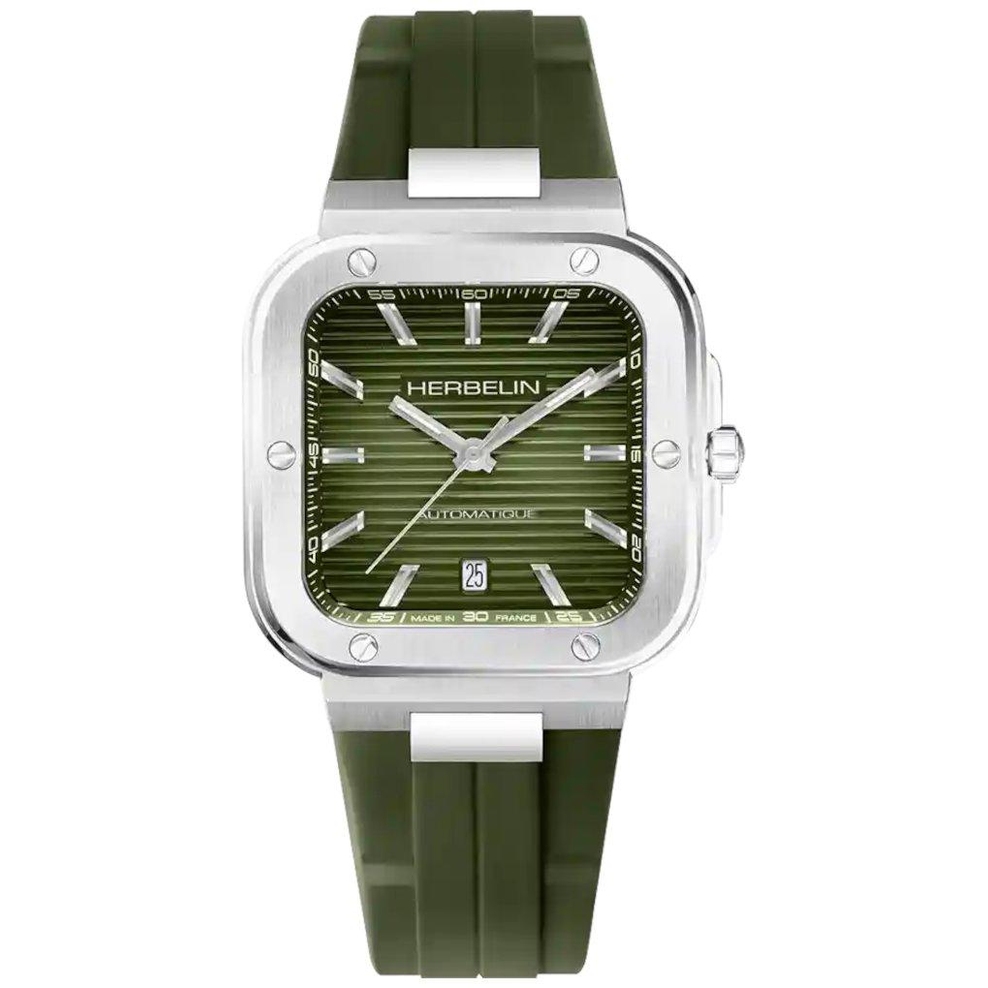 ZEGAREK HERBELIN CAP CAMARAT SQUARE AUTOMATIC