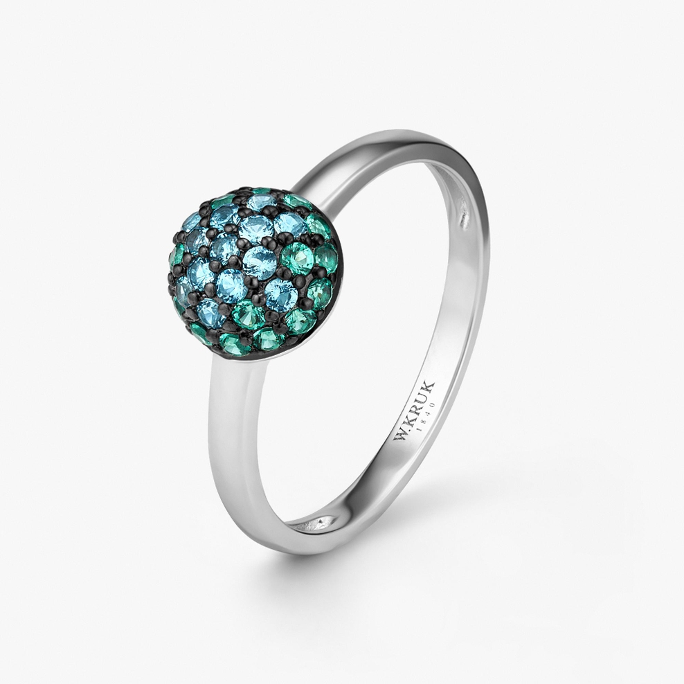 Pierścionek srebrny Preludium Paradise Birds