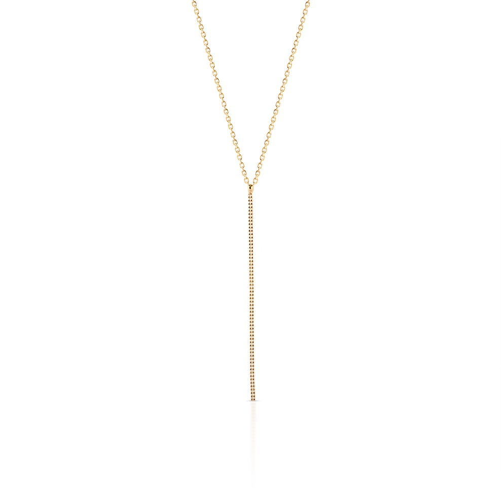 Naszyjnik srebrny pozłacany