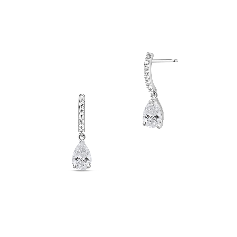 Kolczyki złote z cyrkoniami Ceremonials