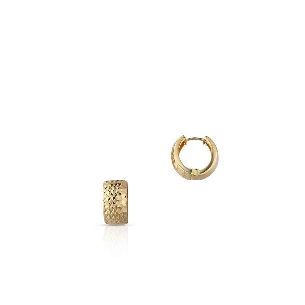 Kolczyki złote koła