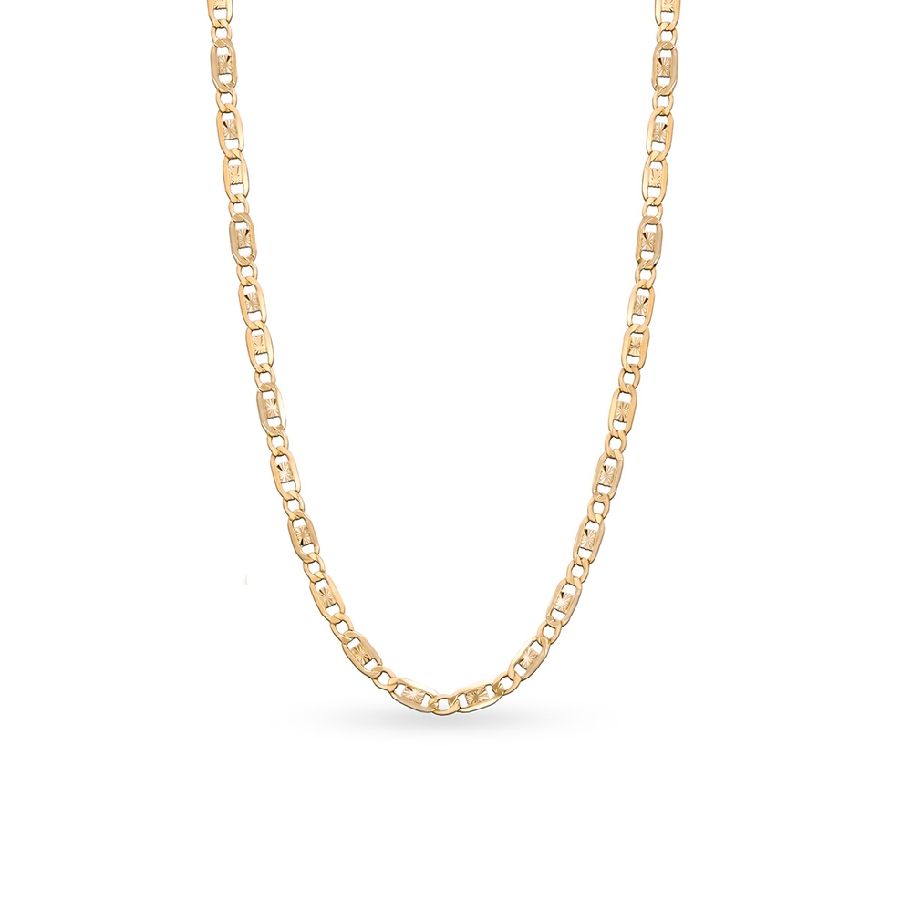 Łańcuszek złoty figaro