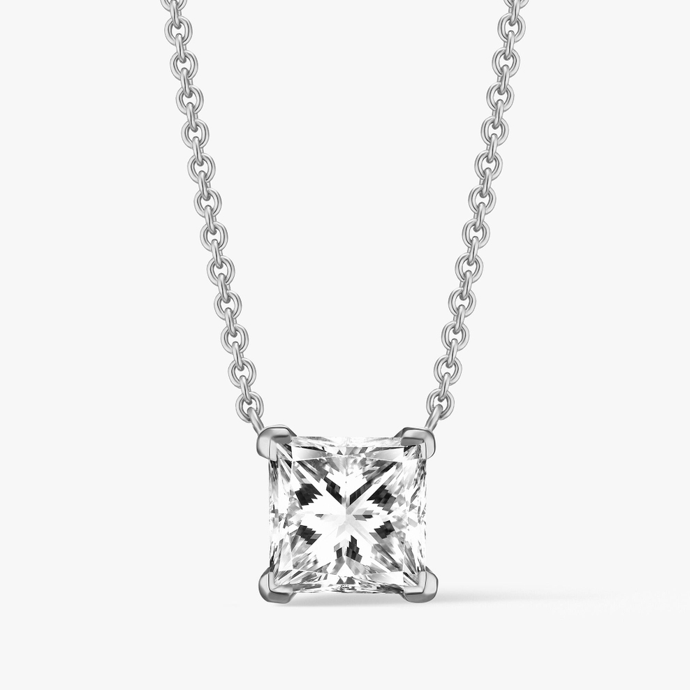 Naszyjnik białe złoto Niezwykły