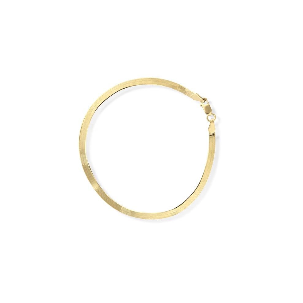 Bransoleta złota żmijka