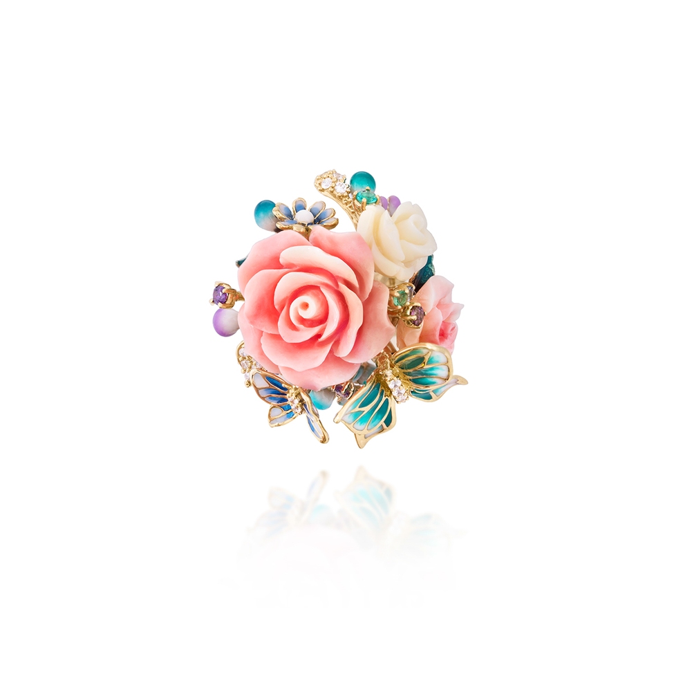 Pierścionek srebrny W.KRUK