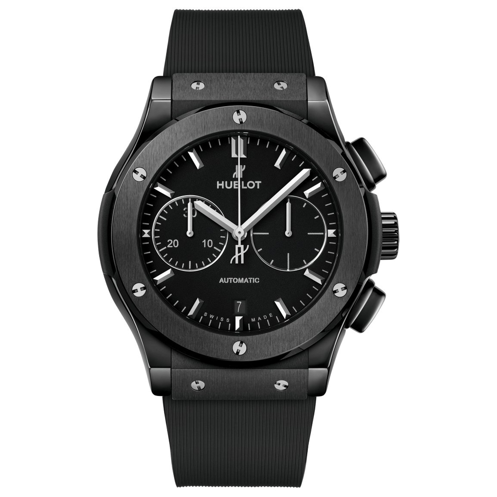 ZEGAREK HUBLOT CLASSIC FUSION CHRONOGRAPH BLACK MAGIC