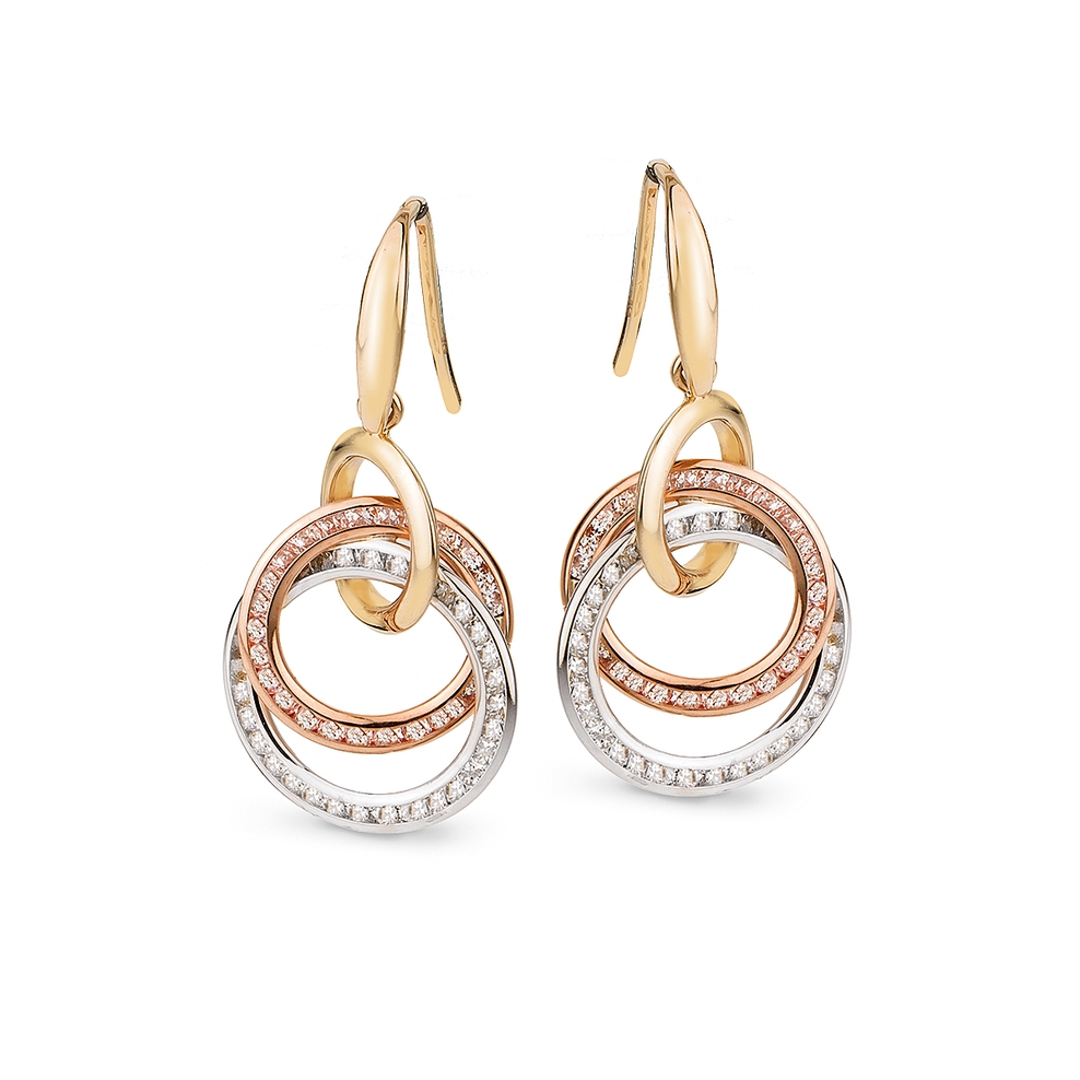 Kolczyki złote W.KRUK