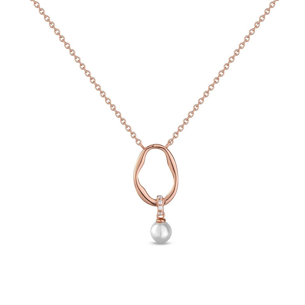 Naszyjnik srebrny pozłacany