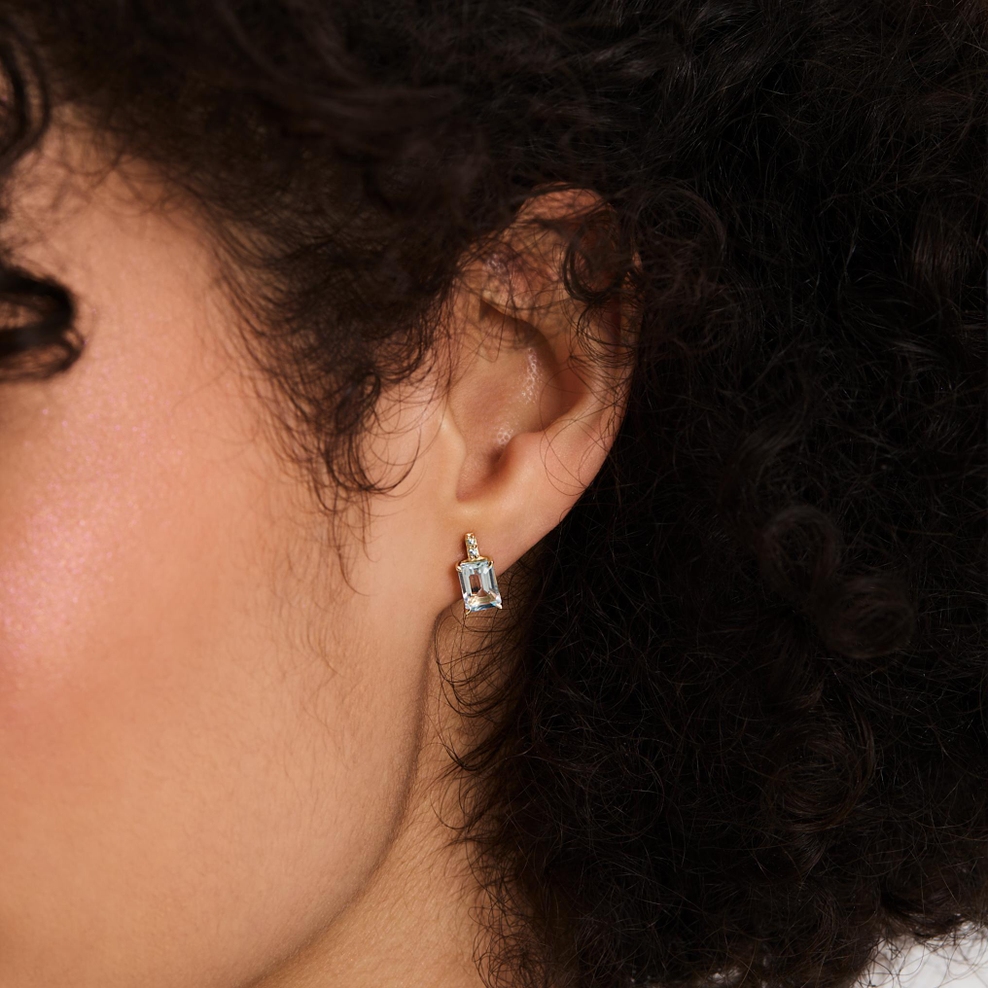 Kolczyki złote Maria Antonina