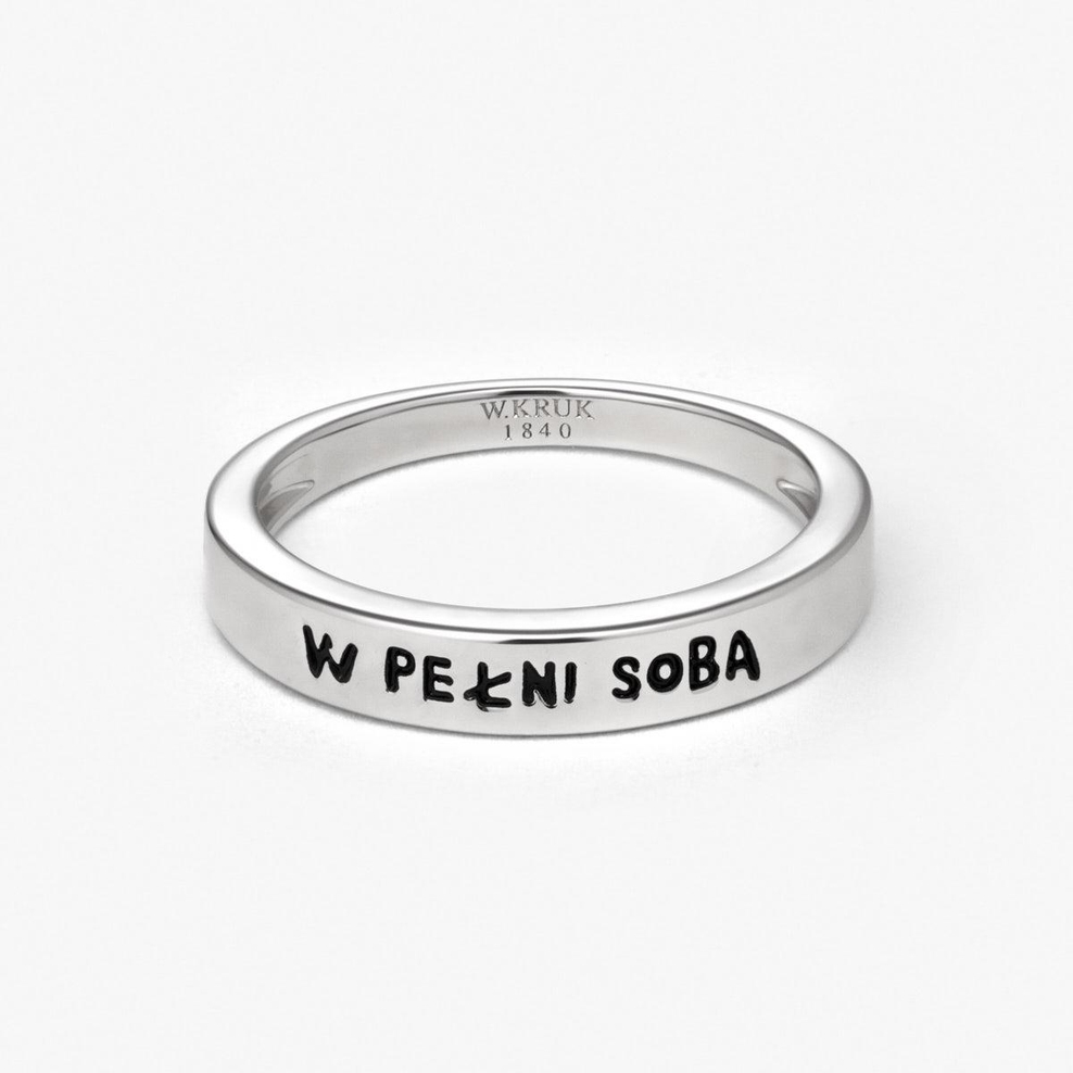 Pierścionek PEŁNIA NOSOWSKA x W.KRUK