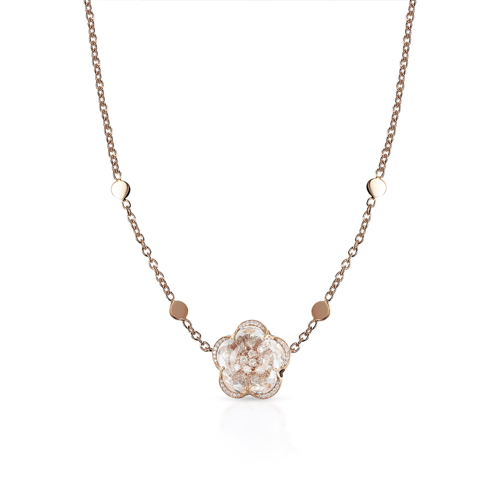Naszyjnik różowe złoto PASQUALE BRUNI