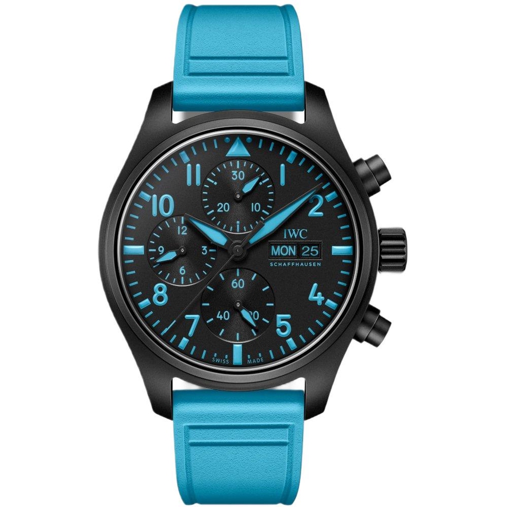 ZEGAREK IWC SCHAFFHAUSEN PILOT'S CHRONOGRAPH 41 GEORGE RUSSELL LIMITED EDITION