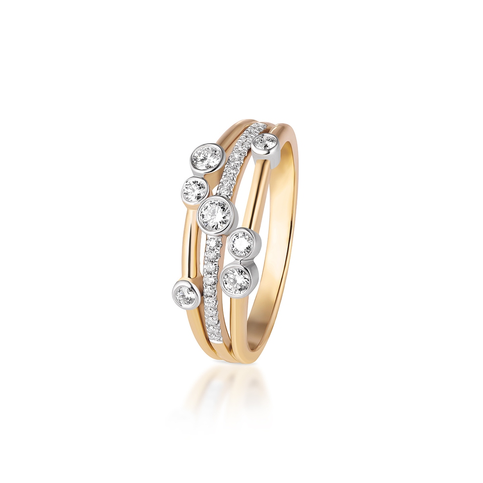 Pierścionek złoty W.KRUK