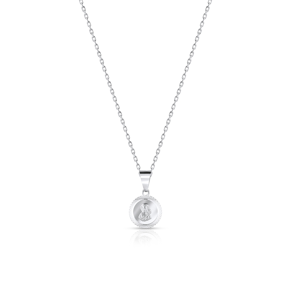 Wisiorek srebrny Medalik