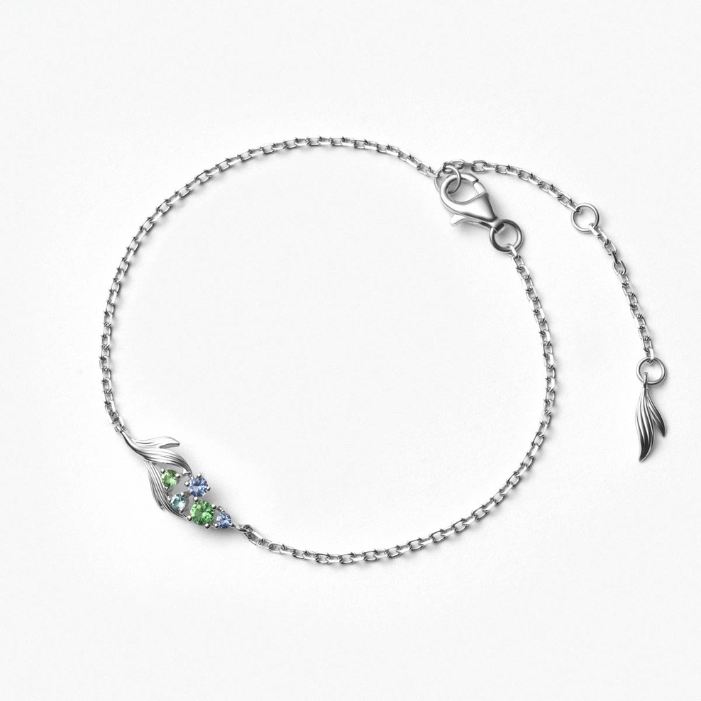 Bransoleta srebrna KOI