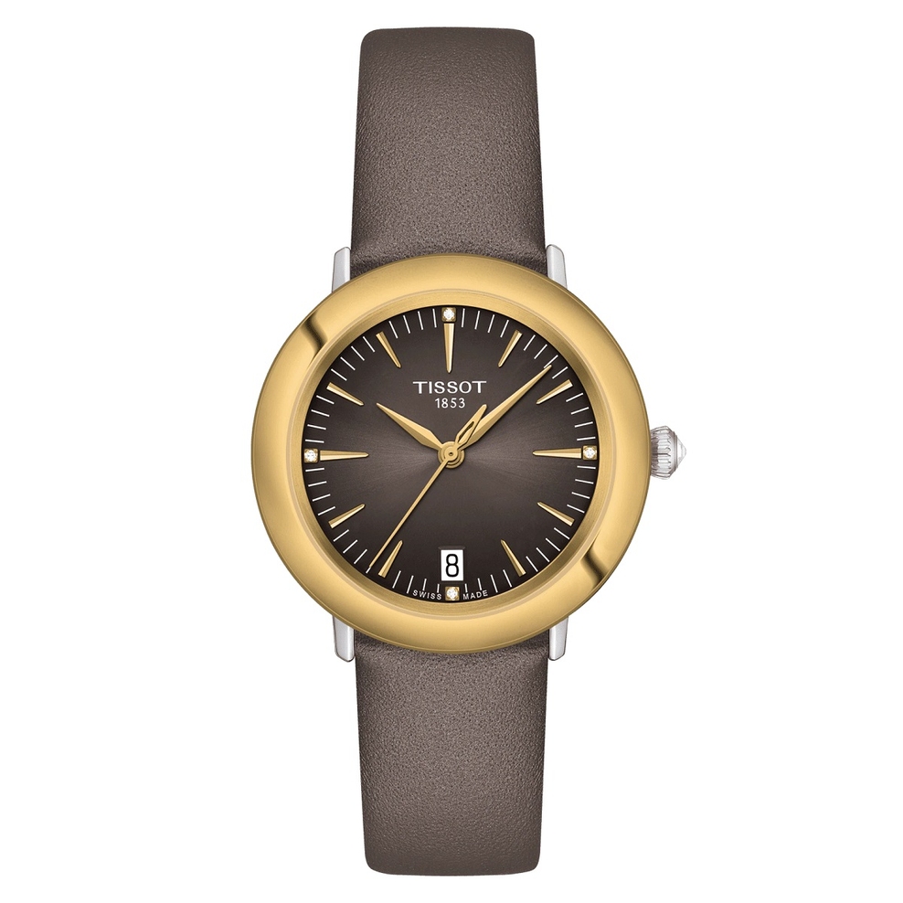 Tissot Glendora 18k Gold Bezel