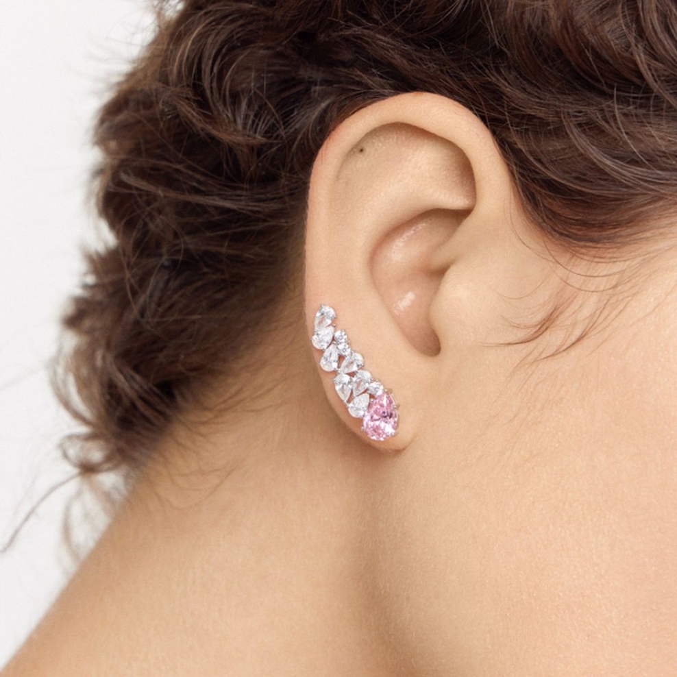 Kolczyki srebrne z cyrkoniami Ceremonials