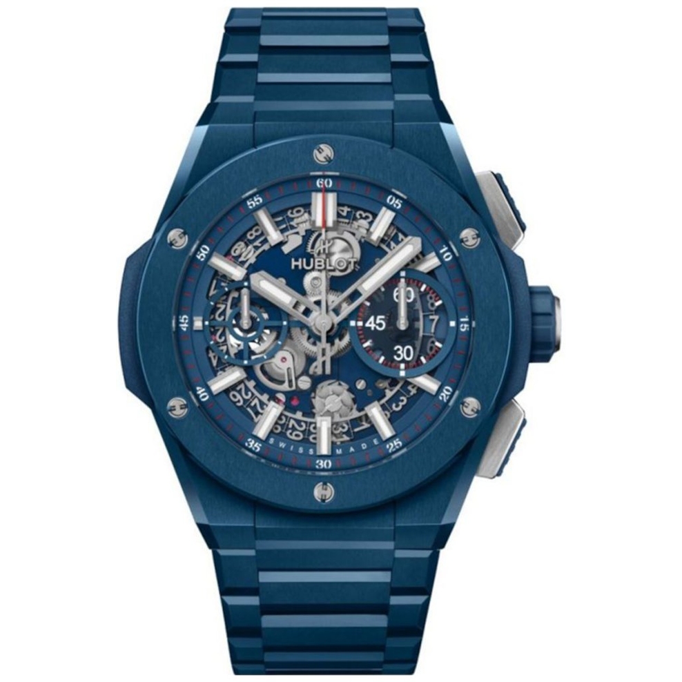 ZEGAREK HUBLOT BIG BANG INTEGRATED BLUE CERAMIC