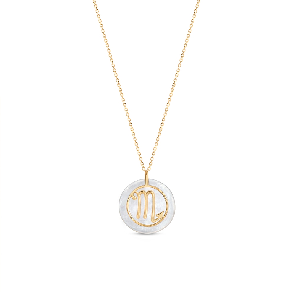 Naszyjnik złoty Skorpion