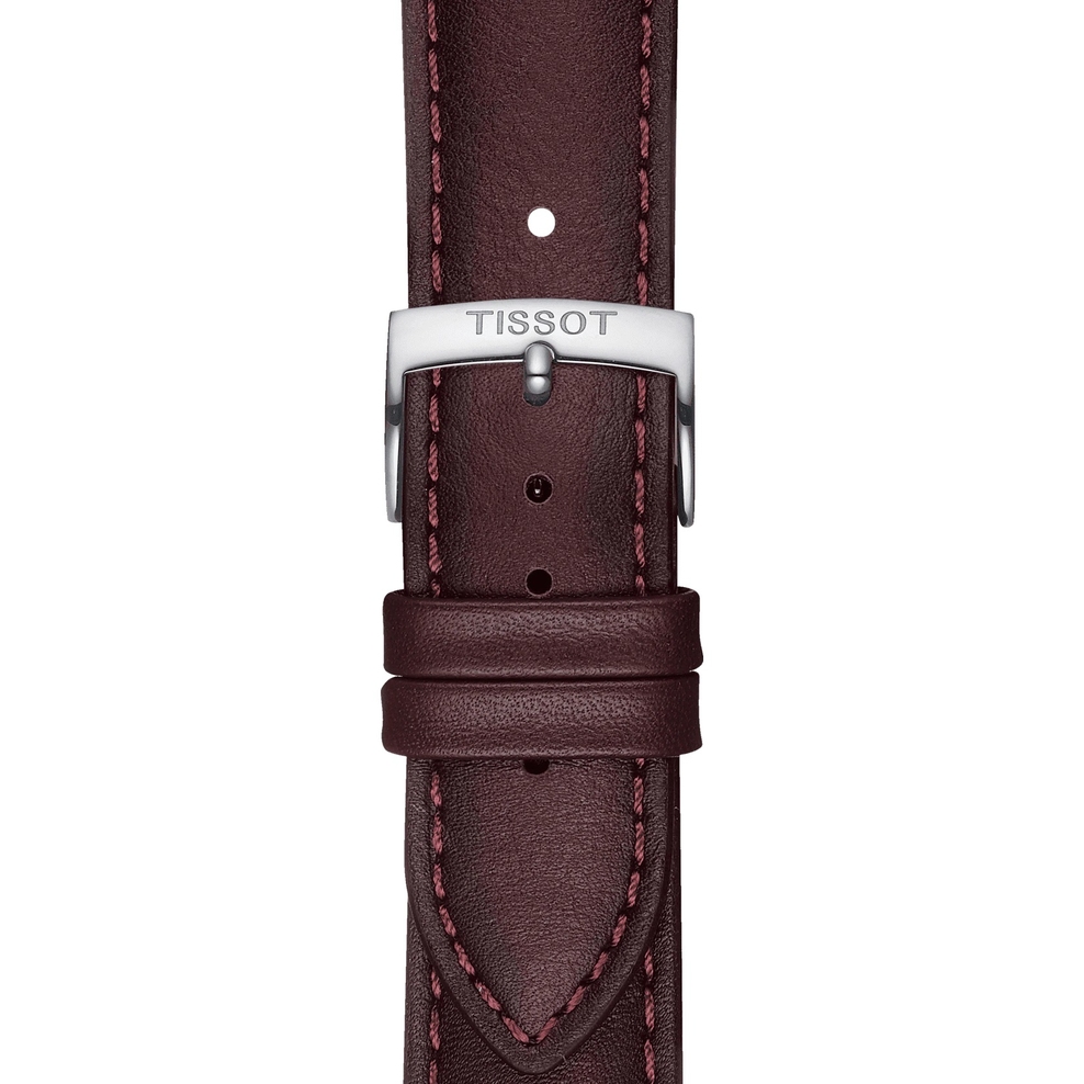 Tissot brązowy pasek skórzany 20 mm