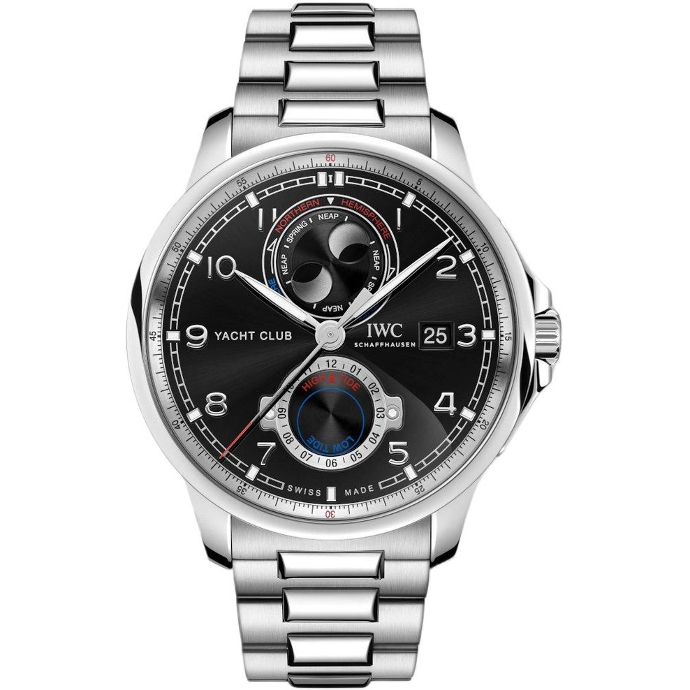 ZEGAREK IWC SCHAFFHAUSEN PORTUGIESER YACHT CLUB MOON & TIDE