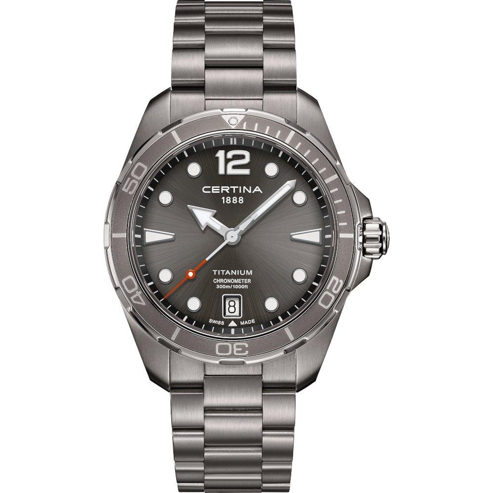 ZEGAREK CERTINA DS ACTION GENT TITANIUM