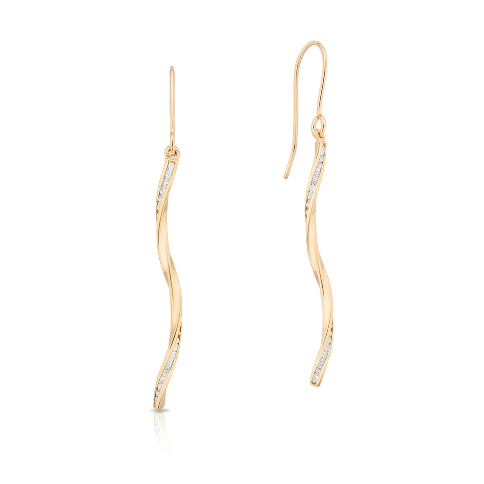 Kolczyki złote W.KRUK