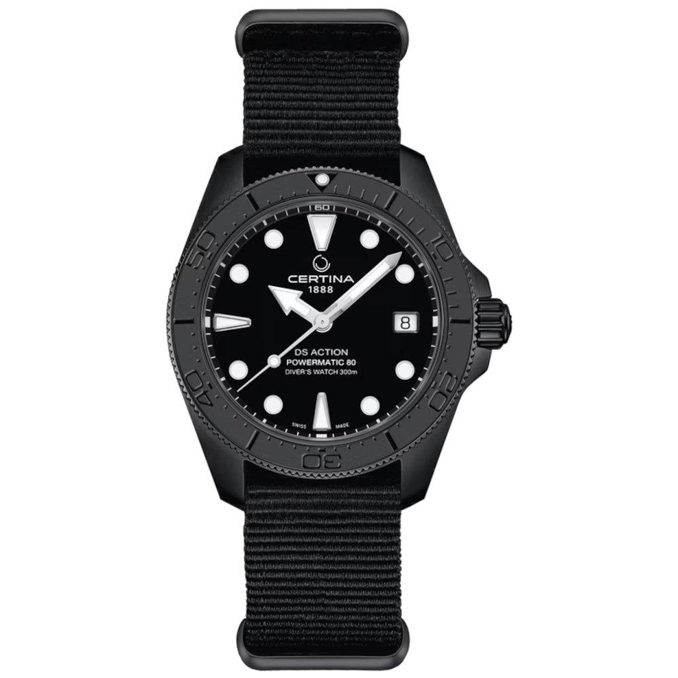 ZEGAREK CERTINA DS ACTION DIVER 38MM POWERMATIC 80