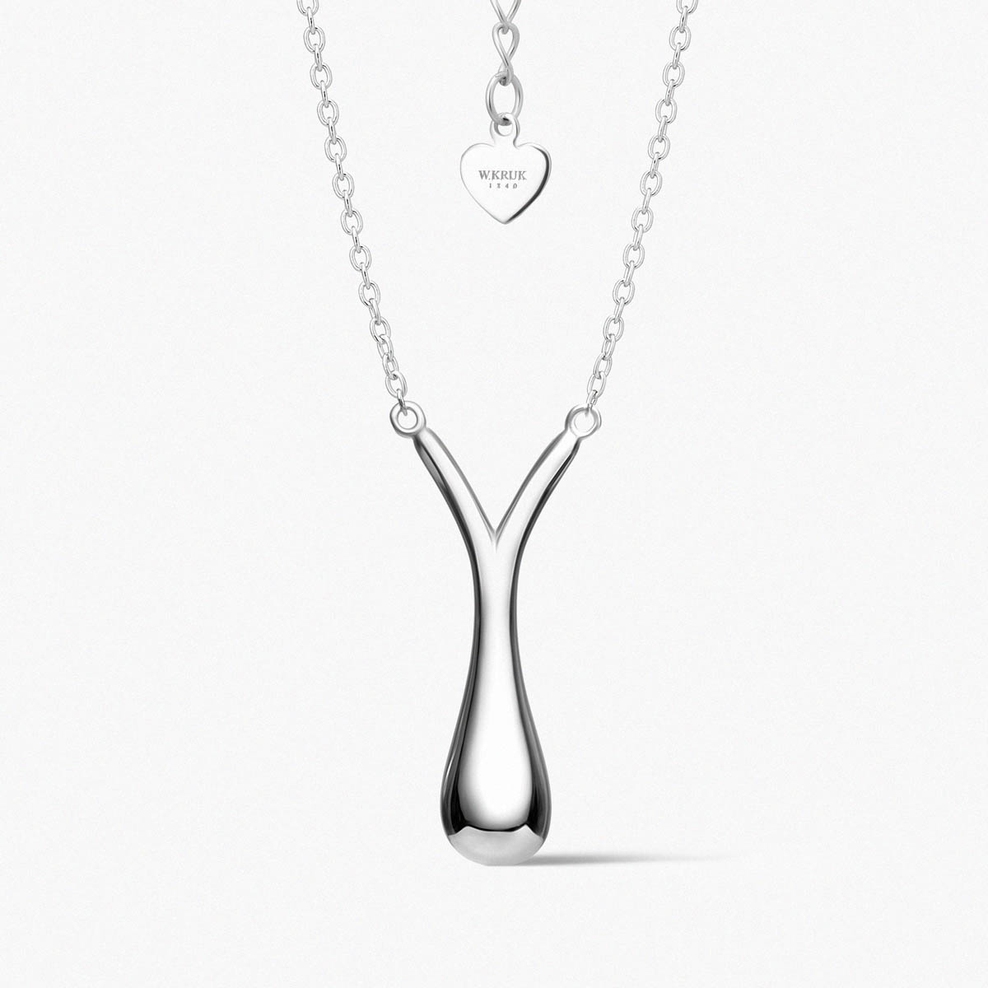 Naszyjnik srebrny Modern