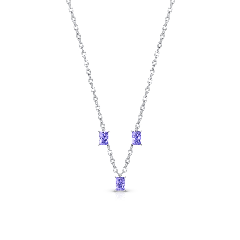 Naszyjnik srebrny Impresja