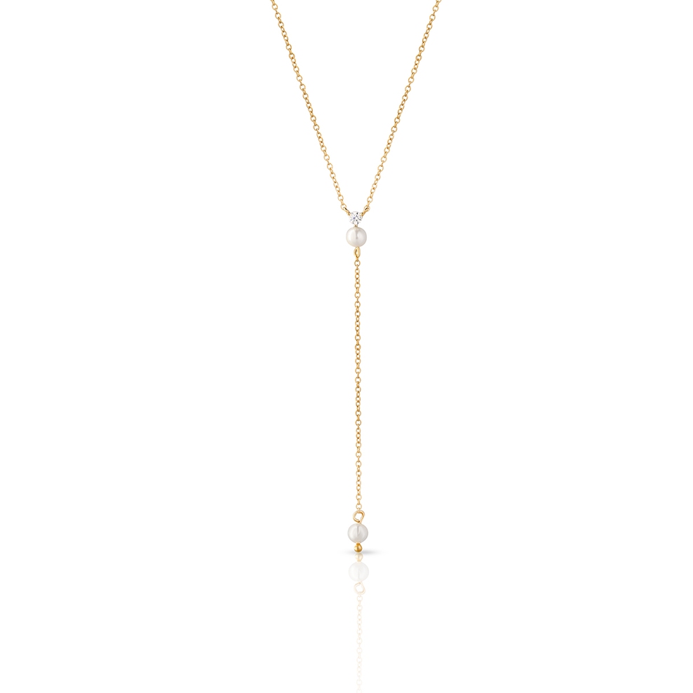 Naszyjnik srebrny pozłacany