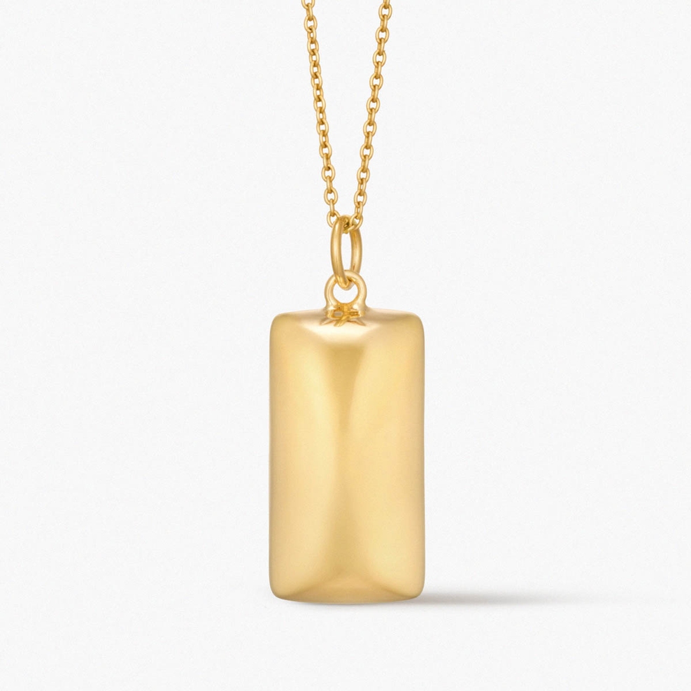 Wisiorek srebrny pozłacany