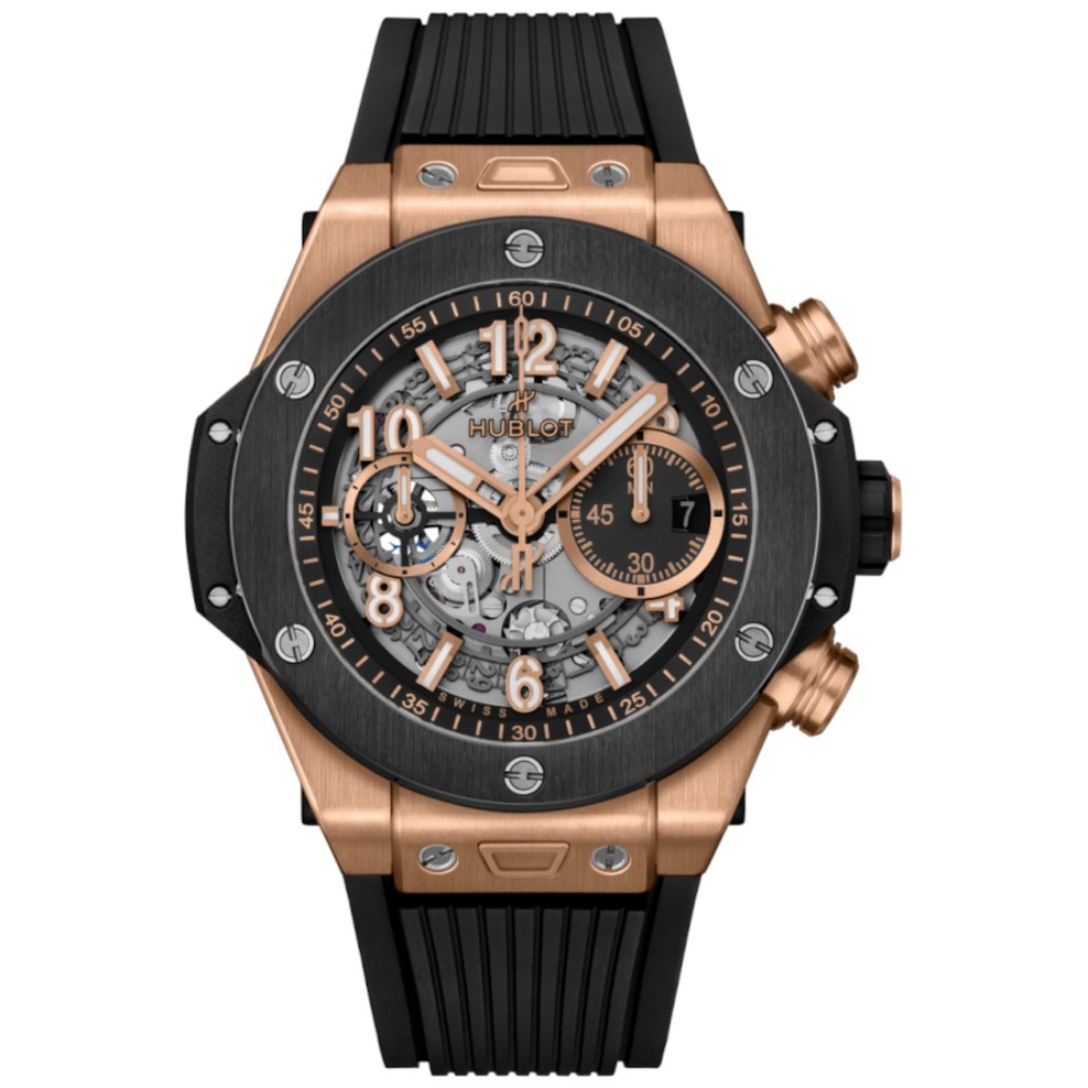 ZEGAREK HUBLOT BIG BANG UNICO KING GOLD CERAMIC