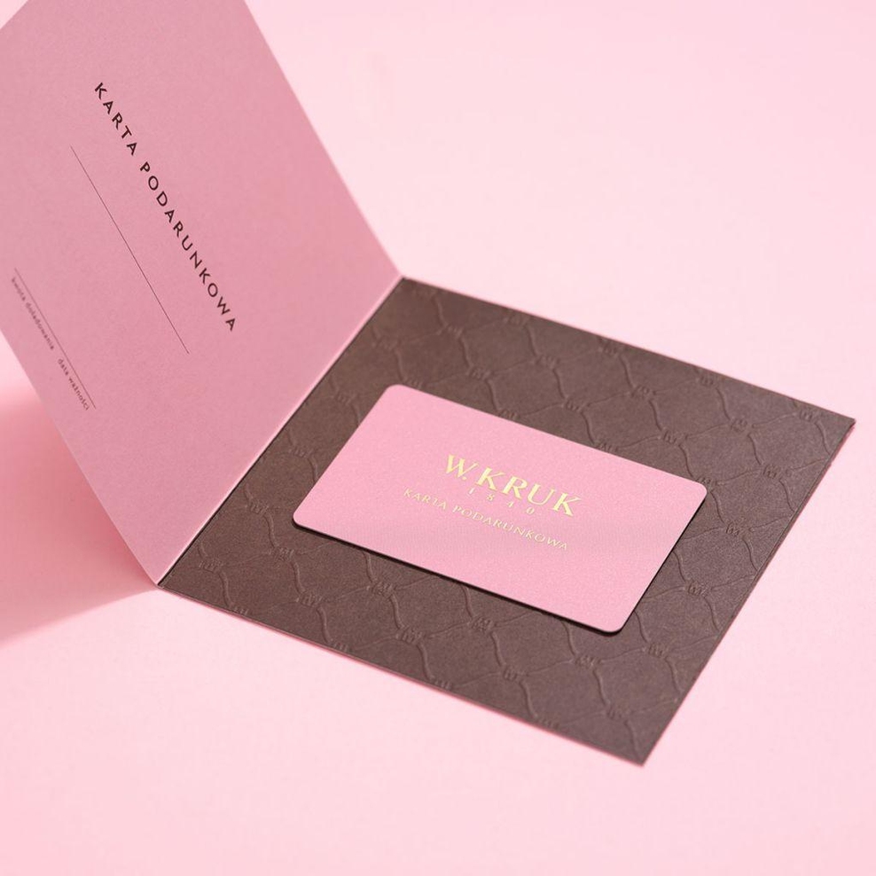 Karta podarunkowa W.KRUK