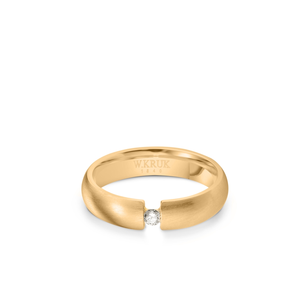 Obrączka złota ROSSANO damska