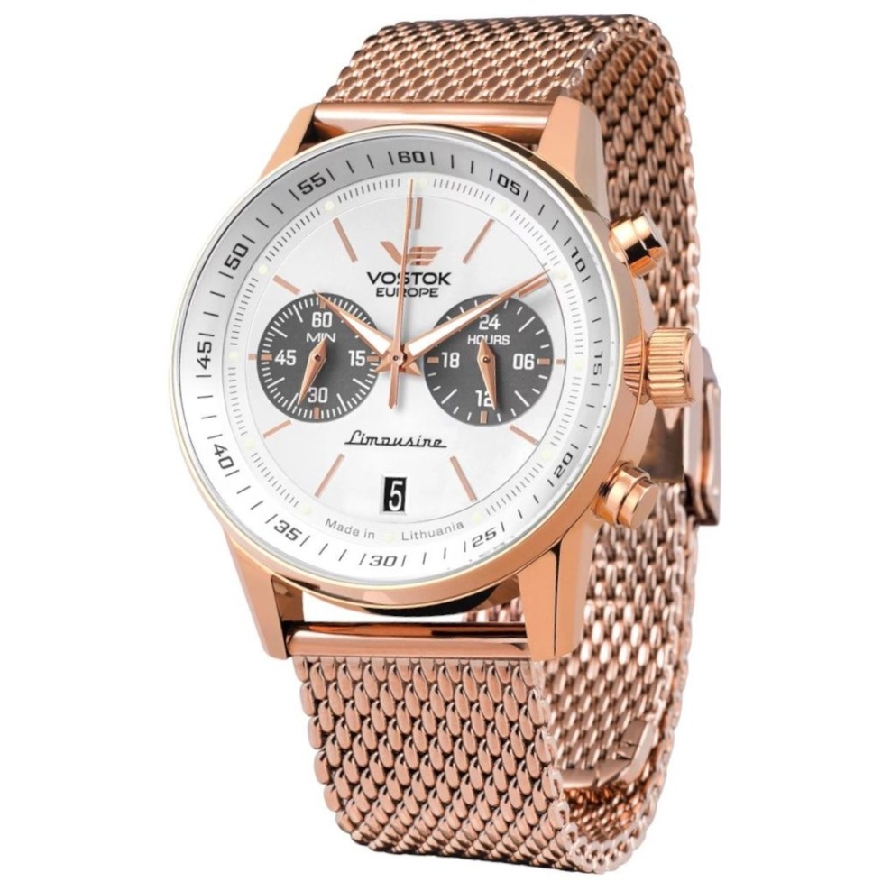 ZEGAREK VOSTOK EUROPE GAZ-14 LIMOUSINE CHRONO