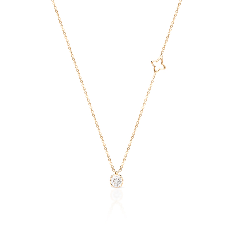 Naszyjnik złoty z brylantem RECARLO