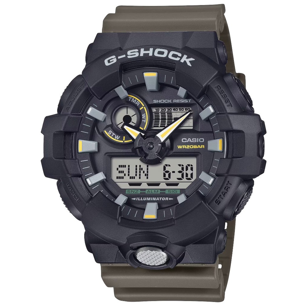 ZEGAREK G-SHOCK ORIGINAL TWO TONE UTILITY COLOR