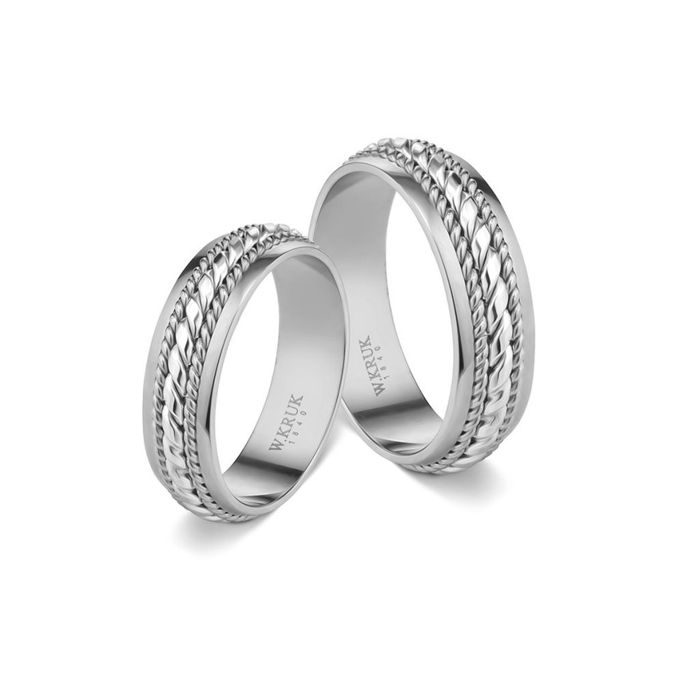 Komplet obrączek złotych LIRICA