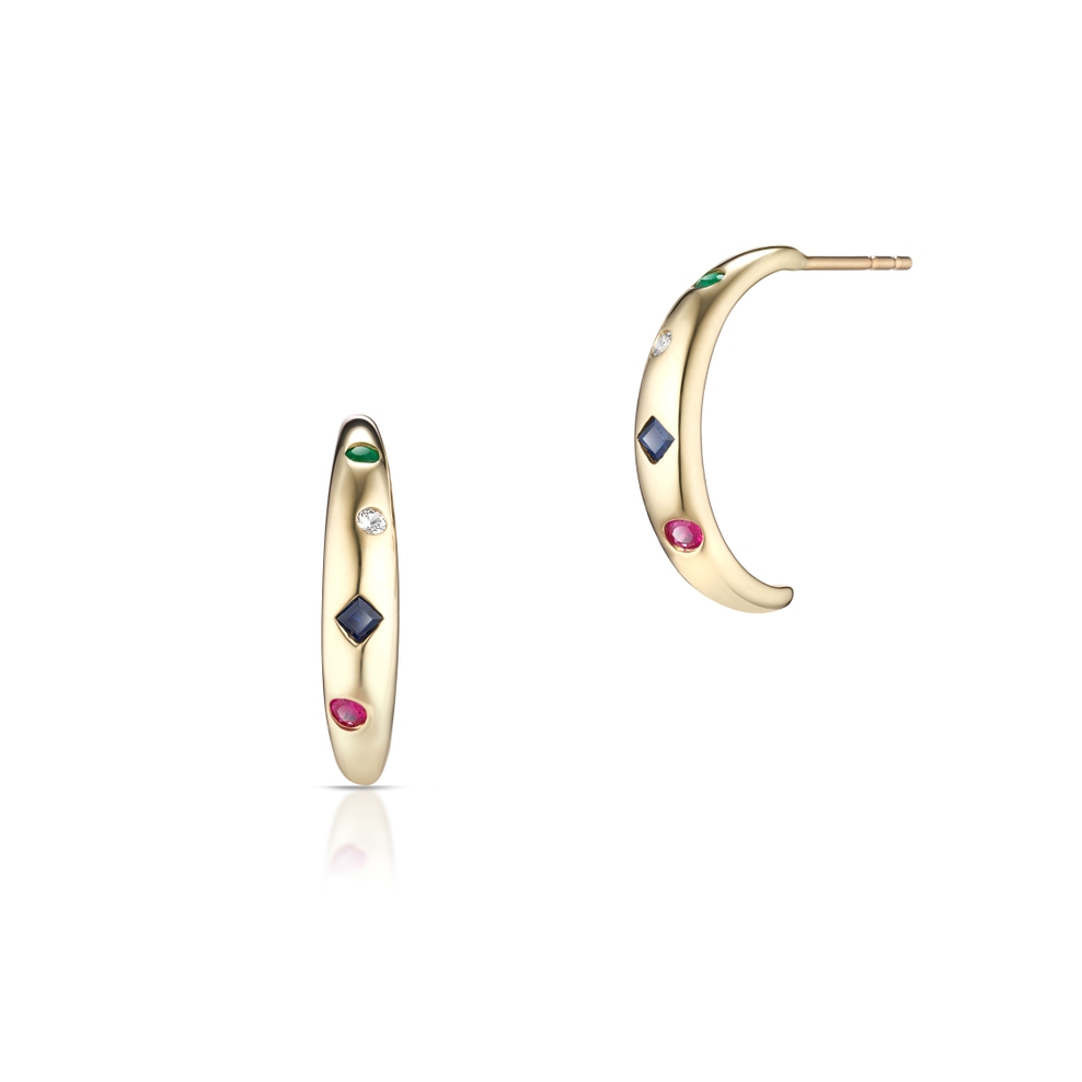 Kolczyki złote Treasures