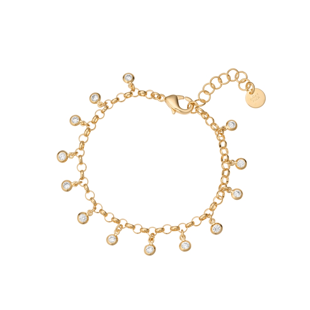 Bransoleta z wiszącymi cyrkoniami Picky Pica Aloha