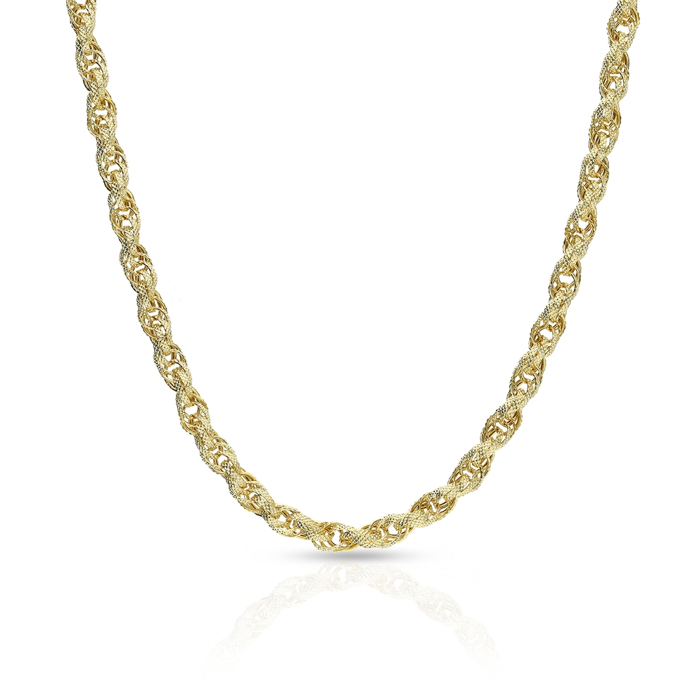 Naszyjnik złoty singapur