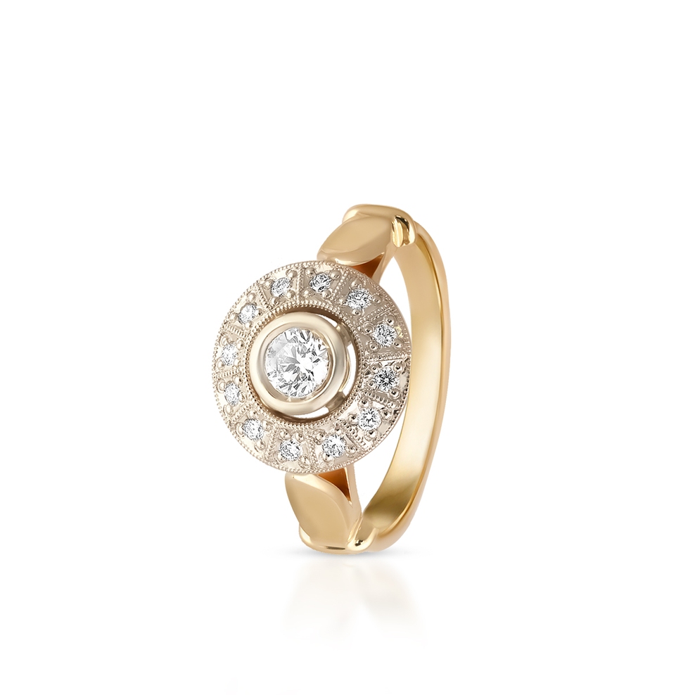 Pierścionek złoty W.KRUK