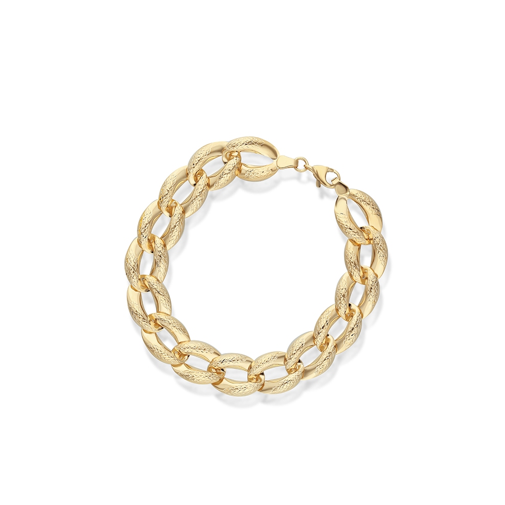 Bransoleta złota W.KRUK