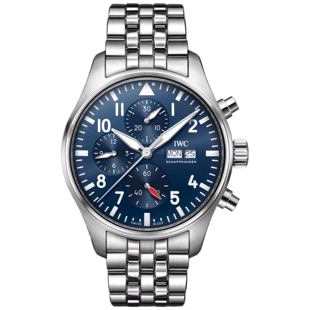 ZEGAREK IWC SCHAFFHAUSEN PILOT'S AUTOMATIC CHRONOGRAPH