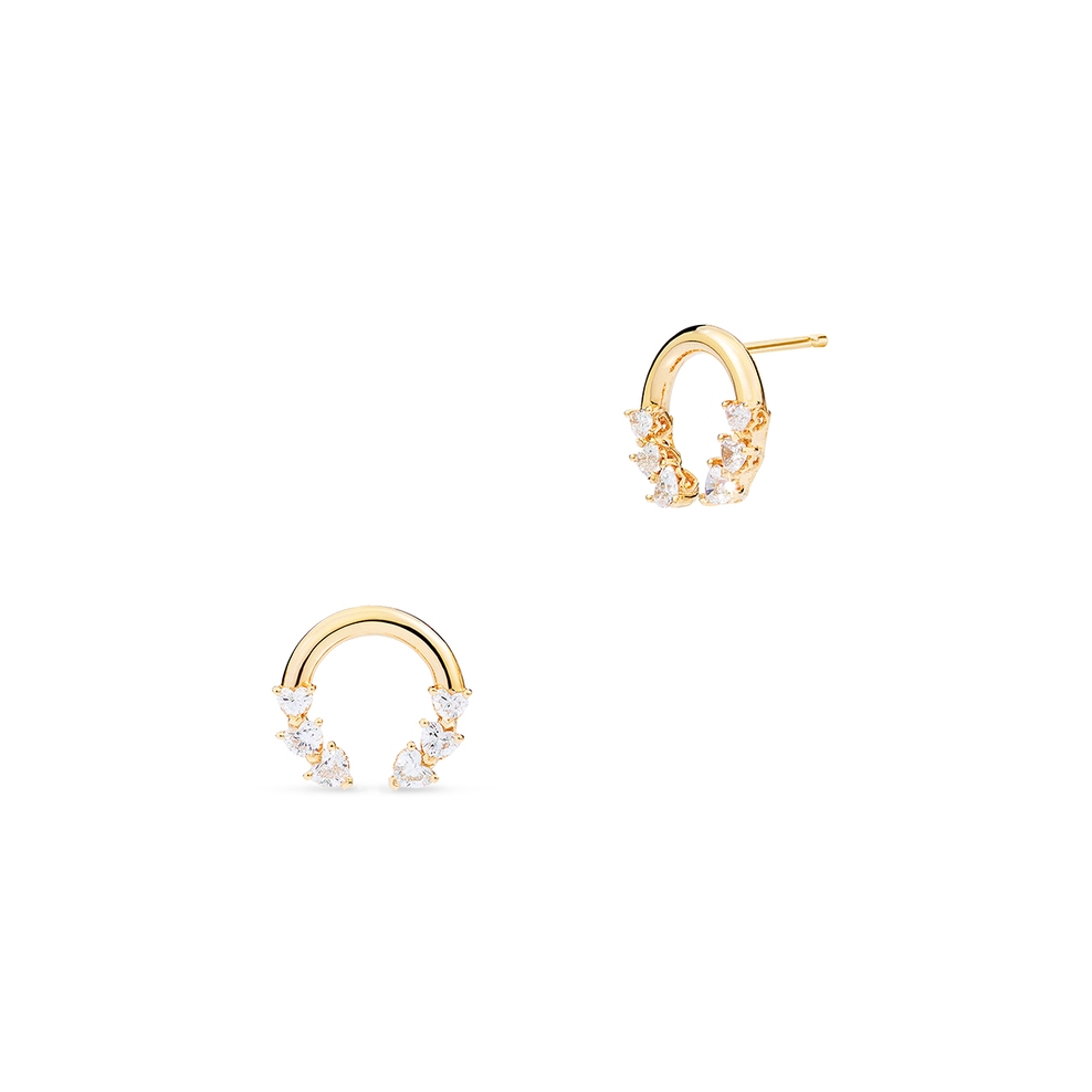 Kolczyki złote Recarlo