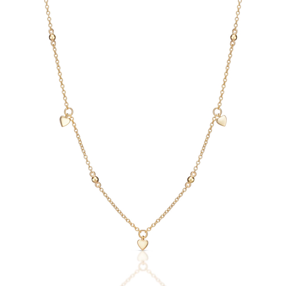 Naszyjnik srebrny pozłacany W.KRUK