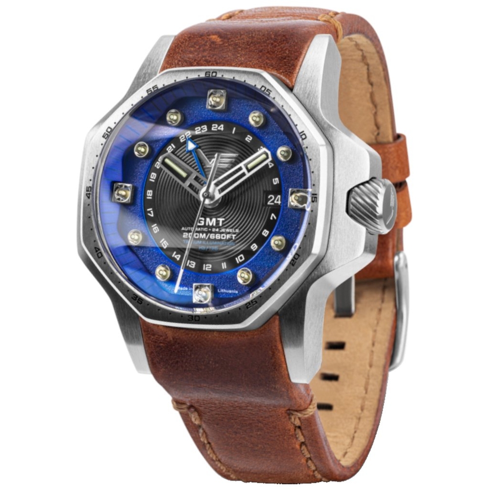 ZEGAREK VOSTOK EUROPE ATOMIC AGE FERMI LINE AUTOMATIC GMT