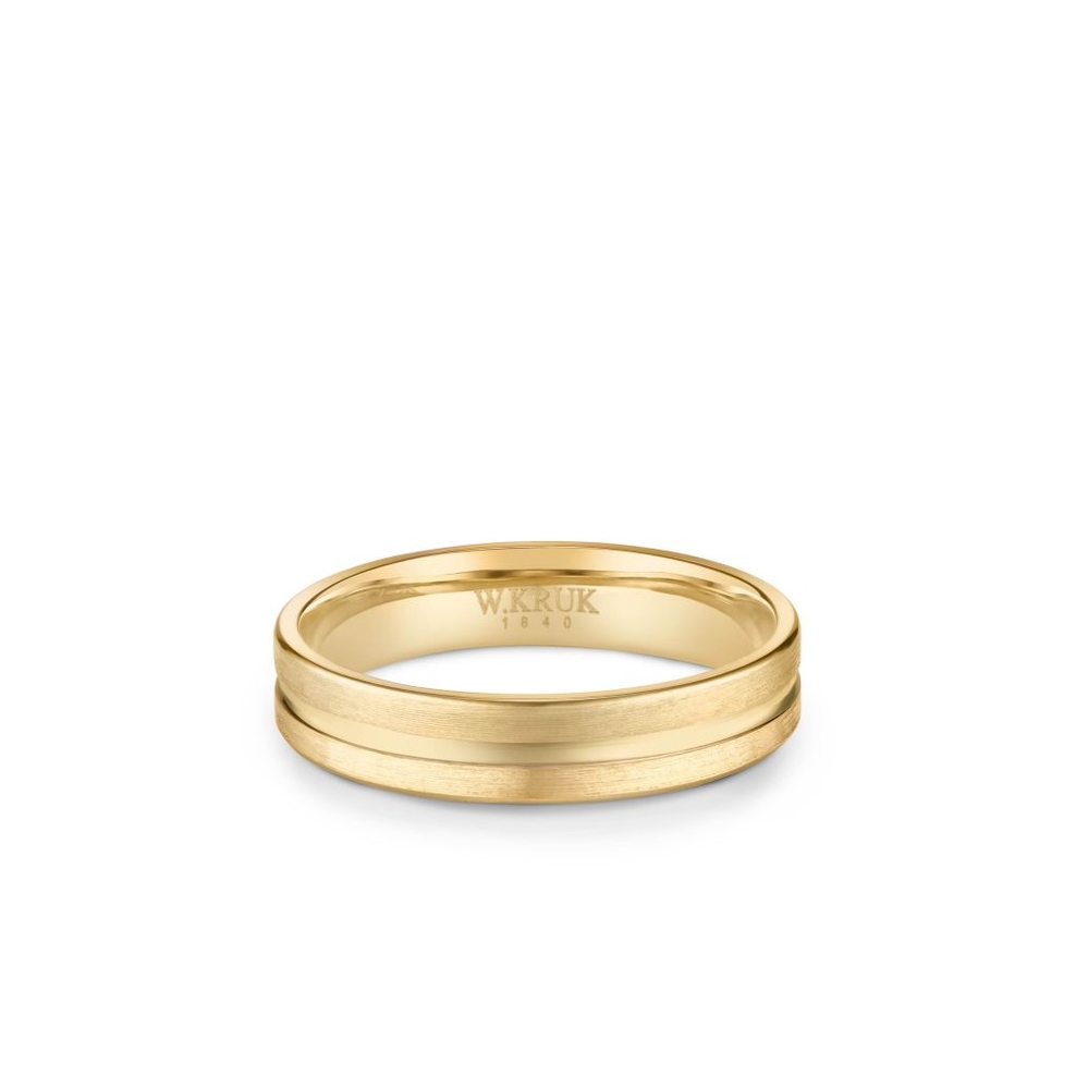 Obrączka złota BELPASSO