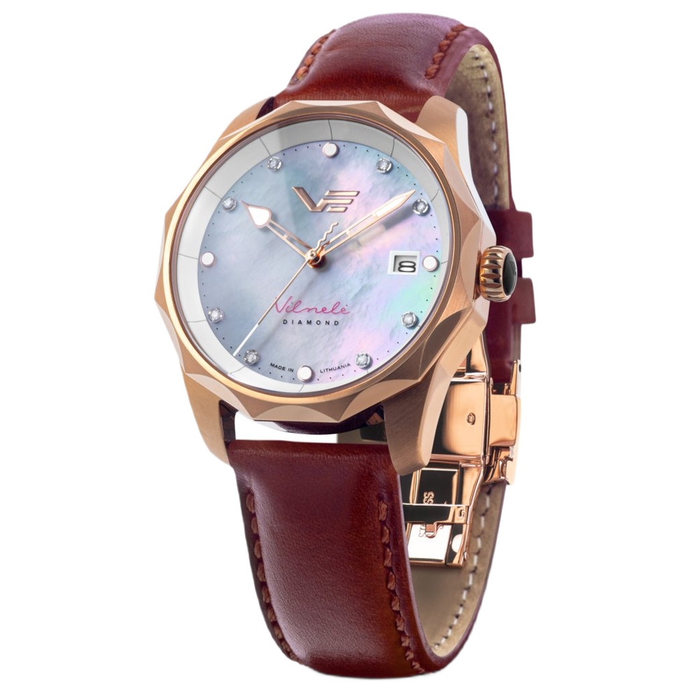 ZEGAREK VOSTOK EUROPE VILNELE SOLAR DIAMONDS SET